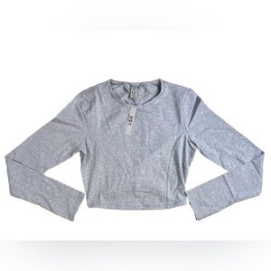 🆕 VSX Victoria’s Secret | Cropped Long Sleeve Open Back Top | Athleisure
